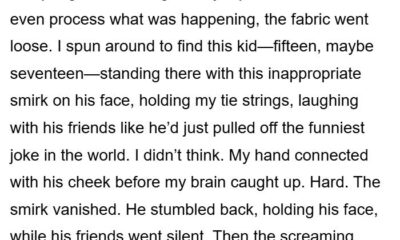 “I was at a water park…”